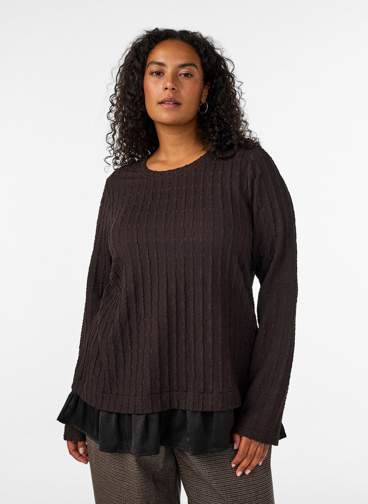Ica Ruffle Peysa