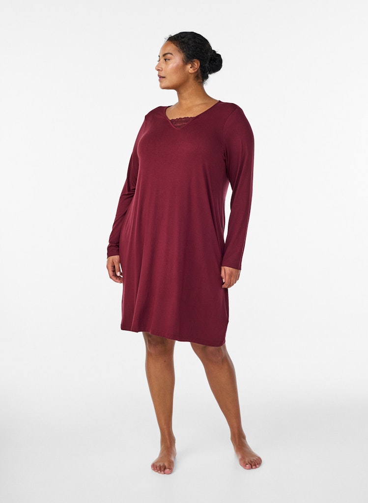 Hali Síðerma Náttkjóll