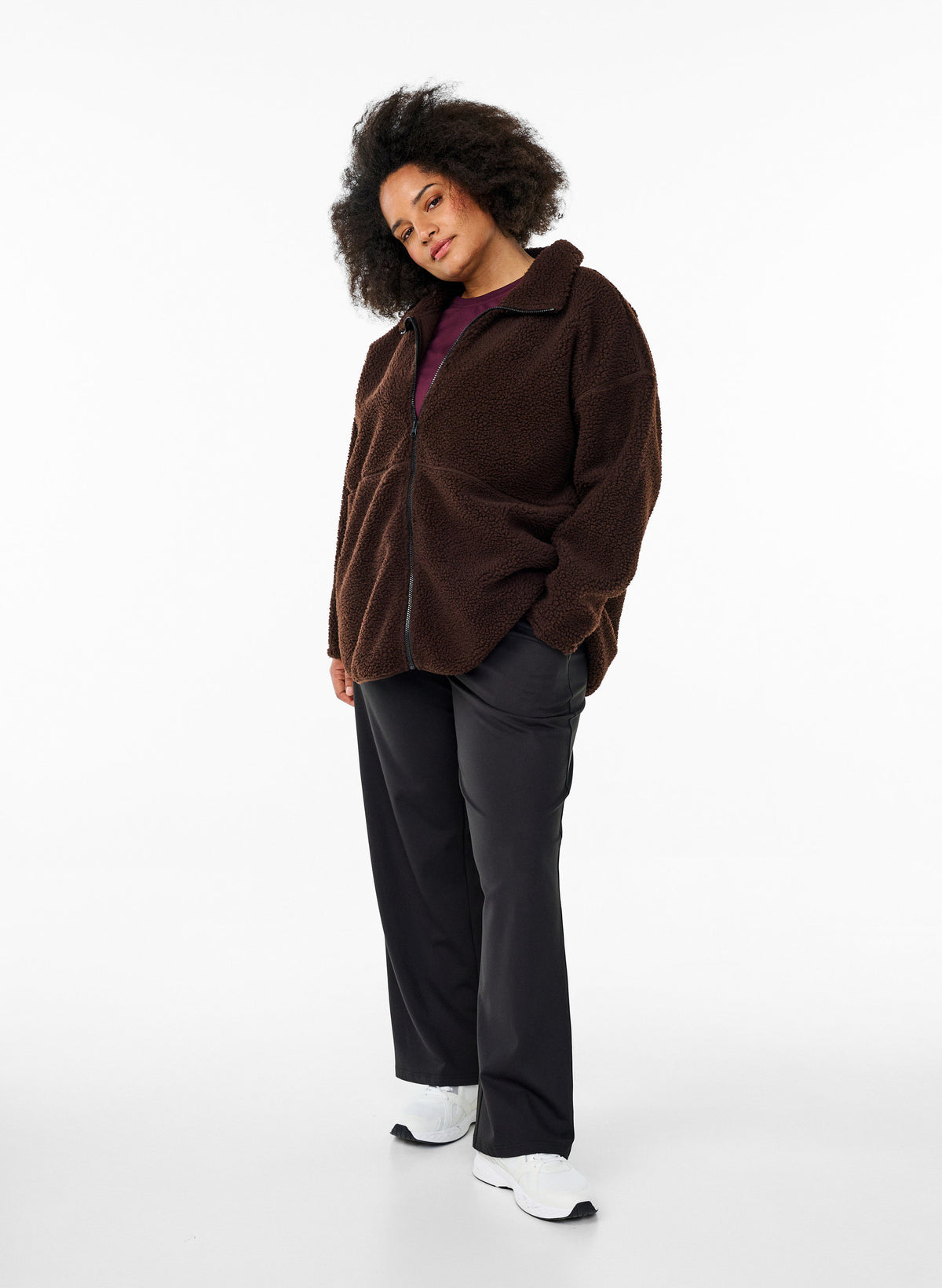 Ophelia Teddy Flíspeysa