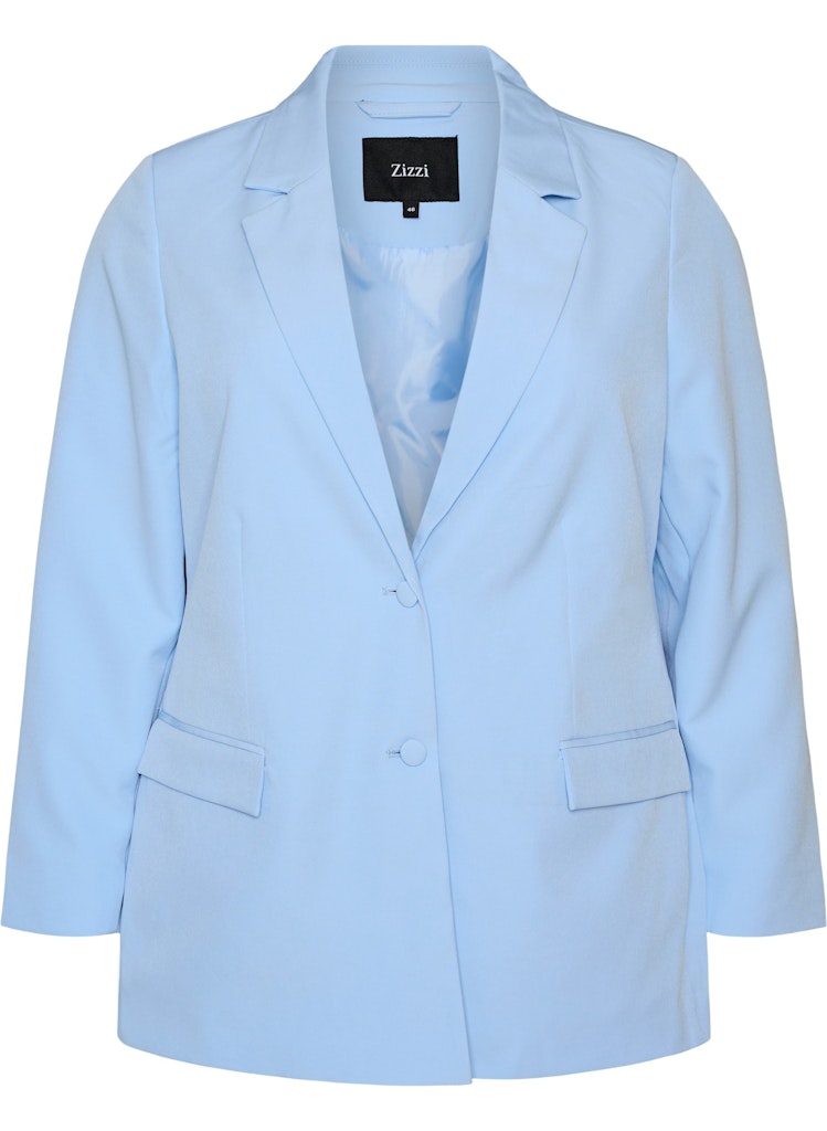 Kaisa Blazer Jakki - Ljósblár