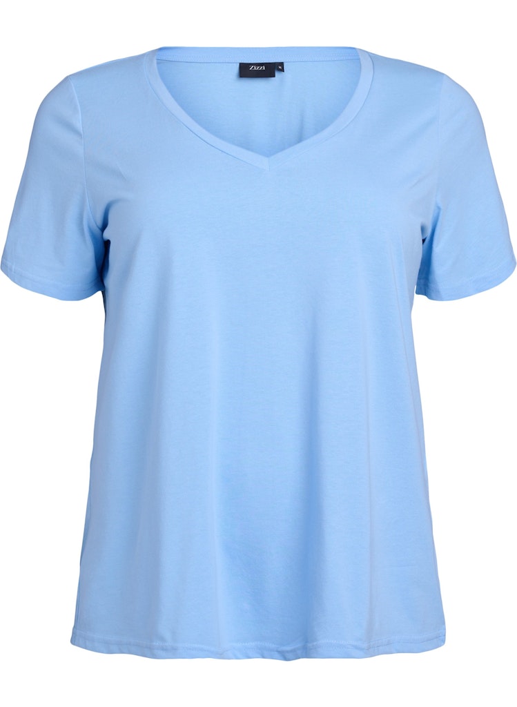 Katja V-neck Stuttermabolur
