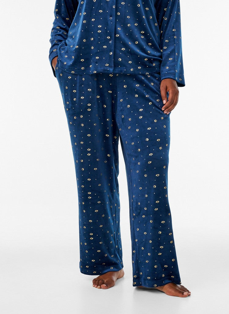 Helena Celestial Velúr Náttbuxur