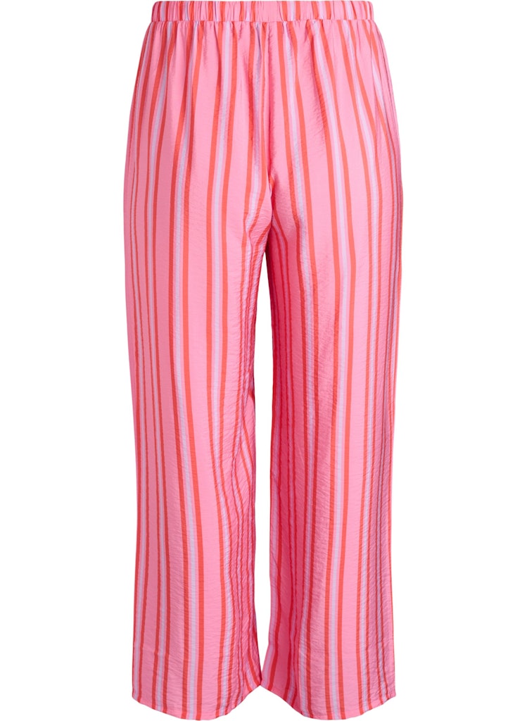 Stripe Buxur - Pink Drink