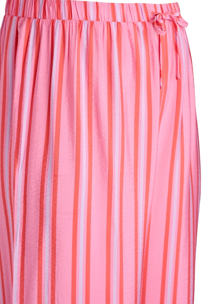 Stripe Buxur - Pink Drink