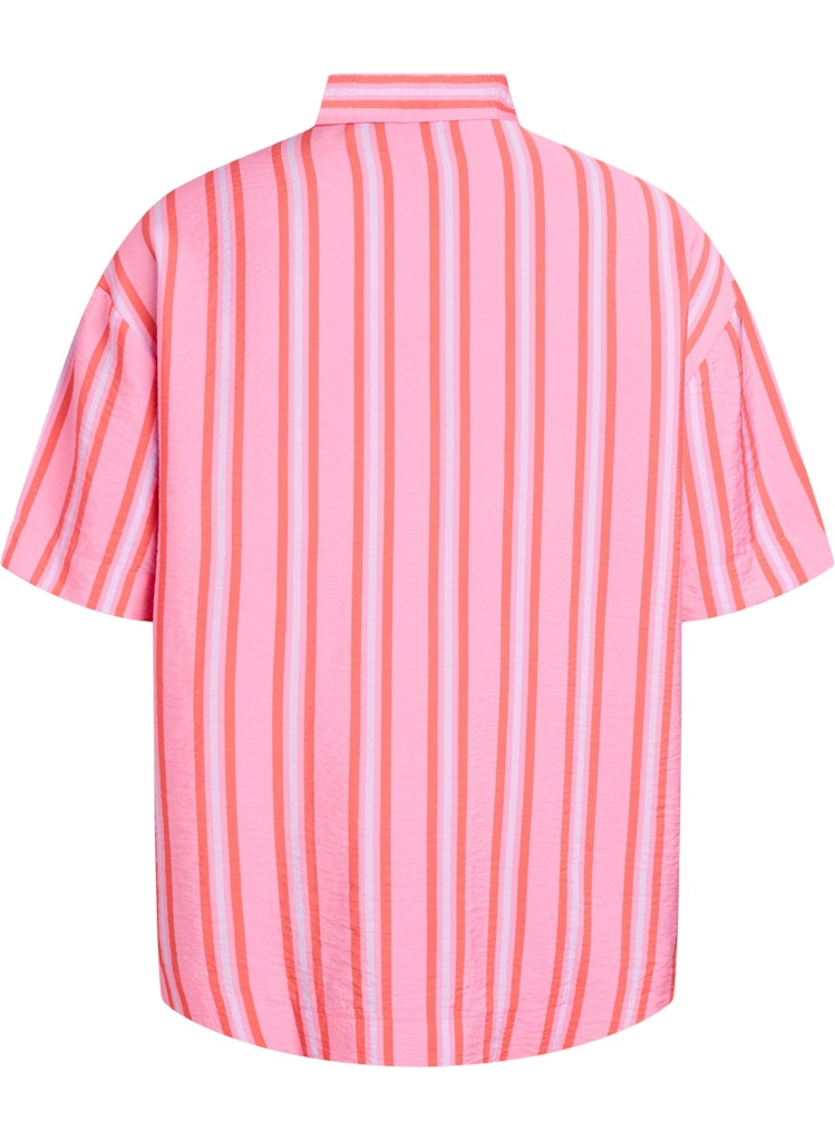 Stripe skyrta - Pink Drink
