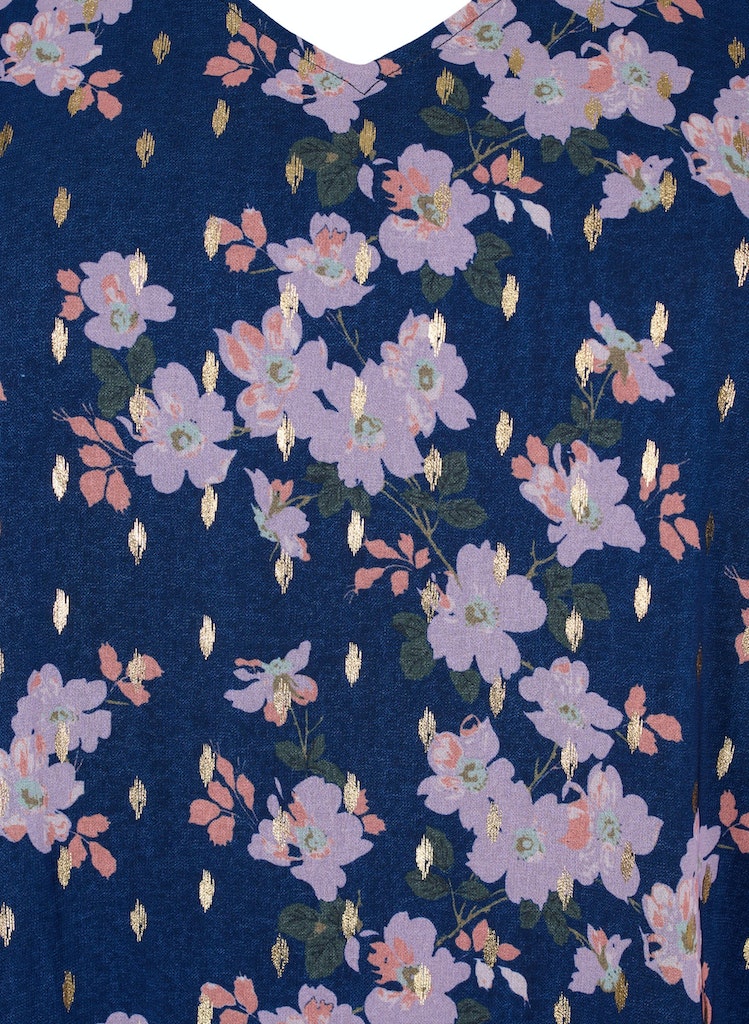Blue Olivia Blússa