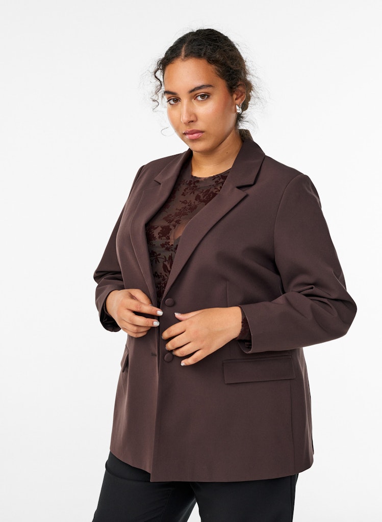 Kaisa Blazer Jakki - Brown
