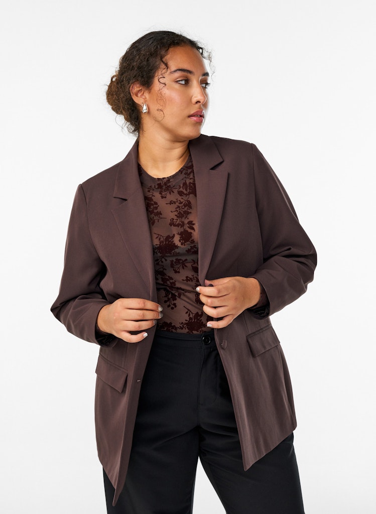 Kaisa Blazer Jakki - Brown