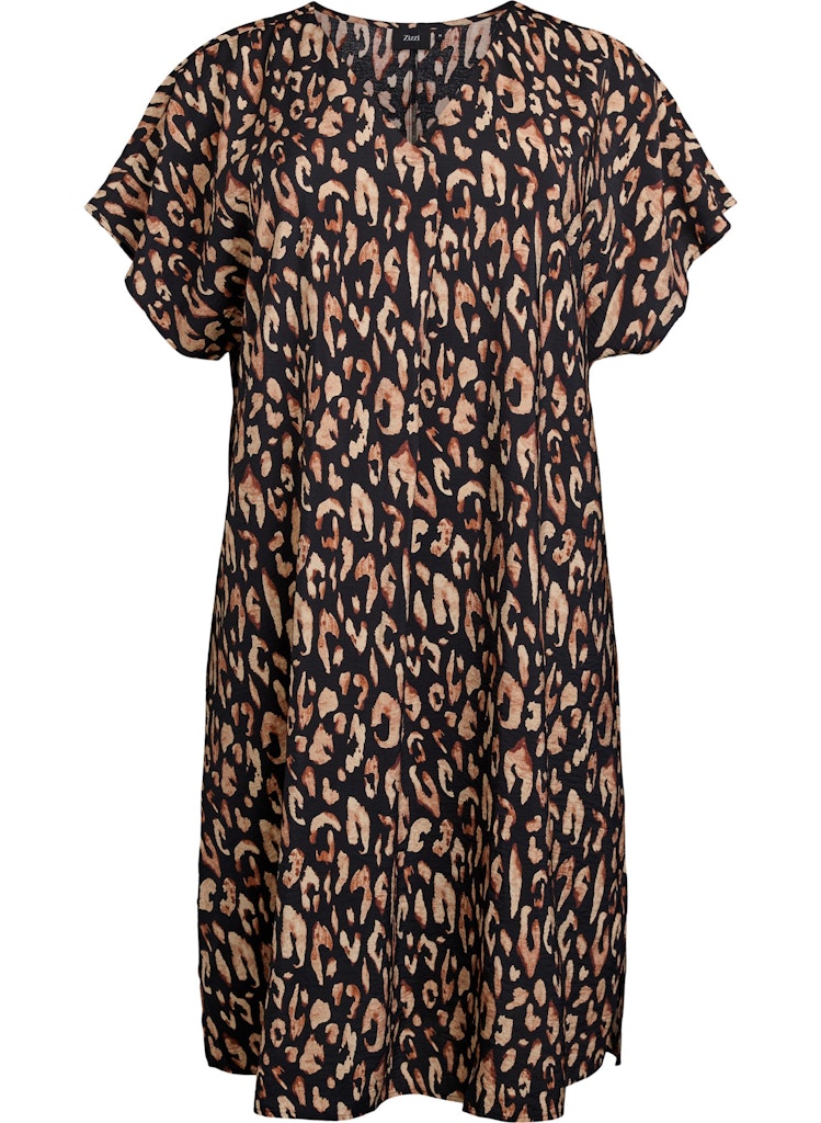 Black Leopard Kjóll