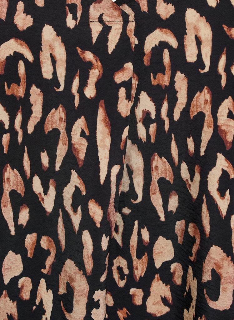 Black Leopard Kjóll