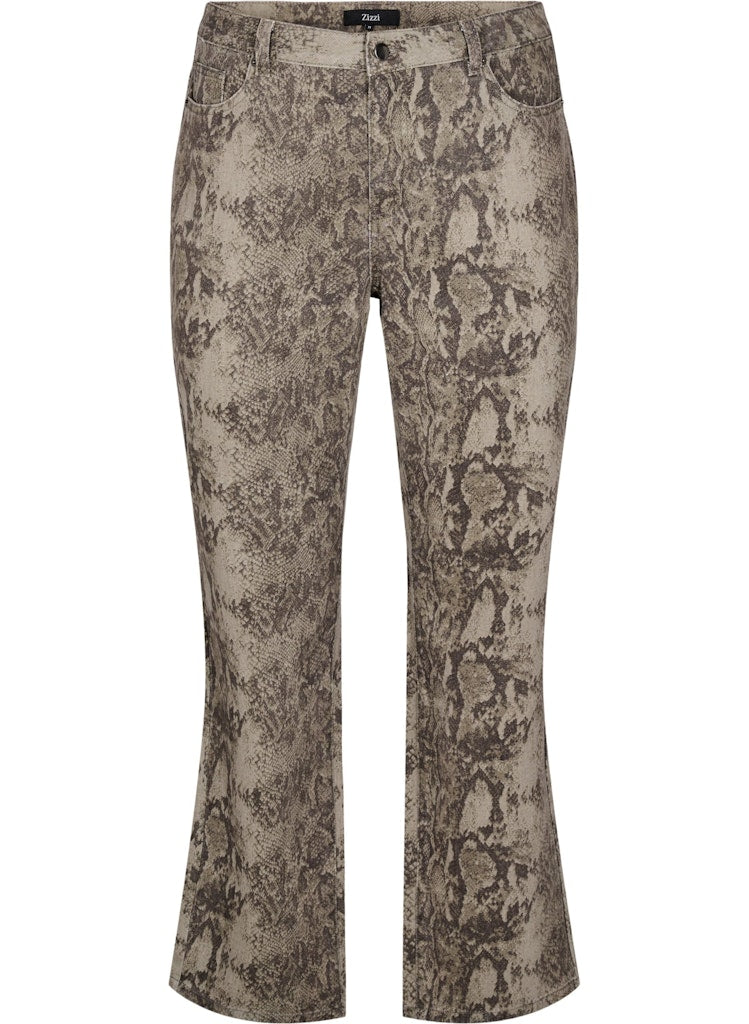 Light Snake Denim Jeans