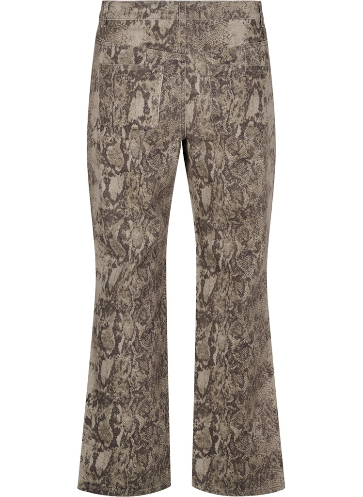 Light Snake Denim Jeans