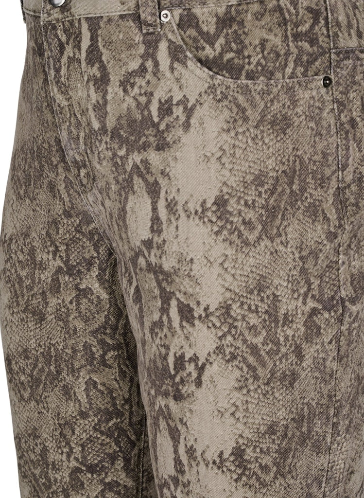 Light Snake Denim Jeans