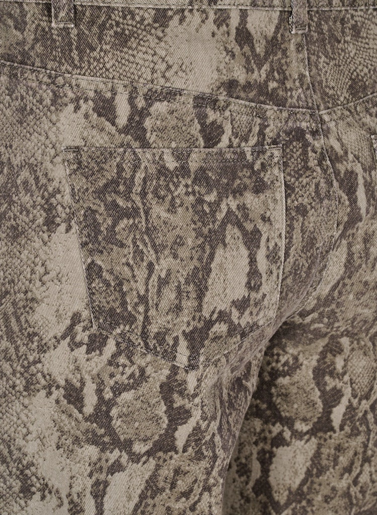 Light Snake Denim Jeans