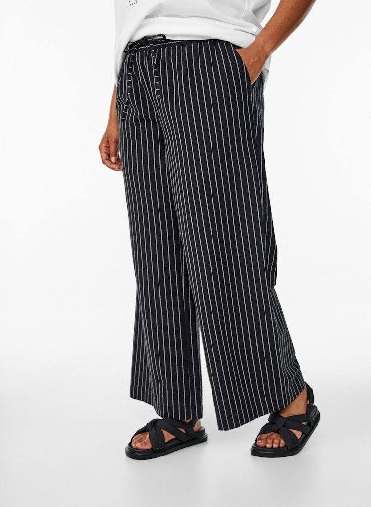 Lea Black Stripe Buxur