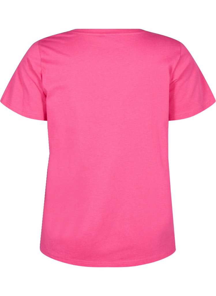 Berry Pink Stuttermabolur