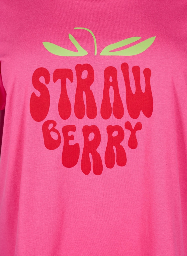 Berry Pink Stuttermabolur