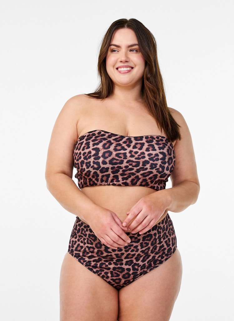 Leopard Bandeau Toppur