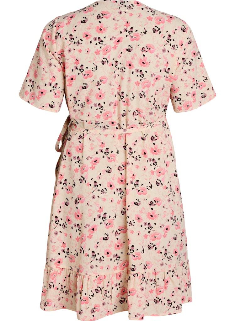 Anni Floral Wrap Kjóll