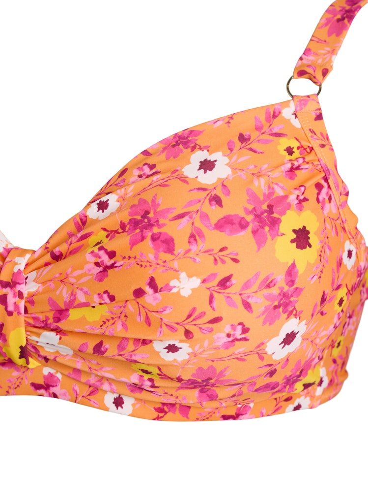Bikini Toppur - Orange Flower