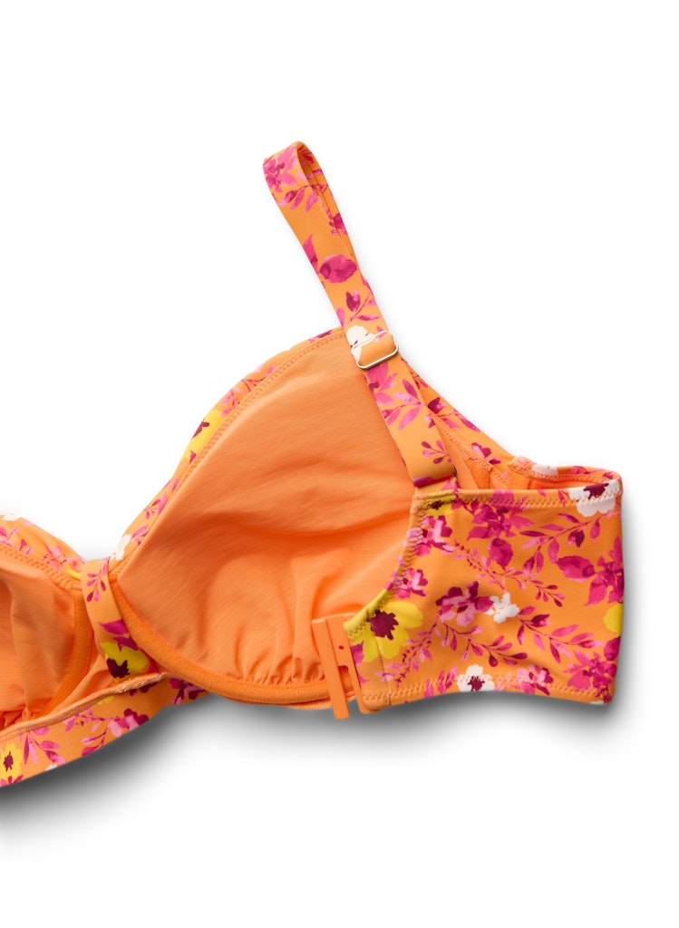 Bikini Toppur - Orange Flower