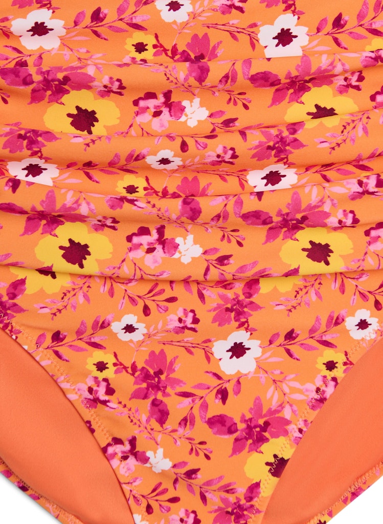 Bikini Buxur - Orange Flower