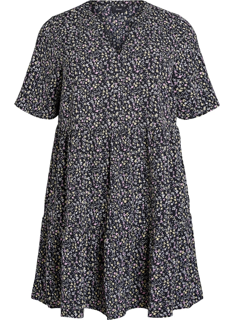 Anni Kjóll - Ditsy Flower