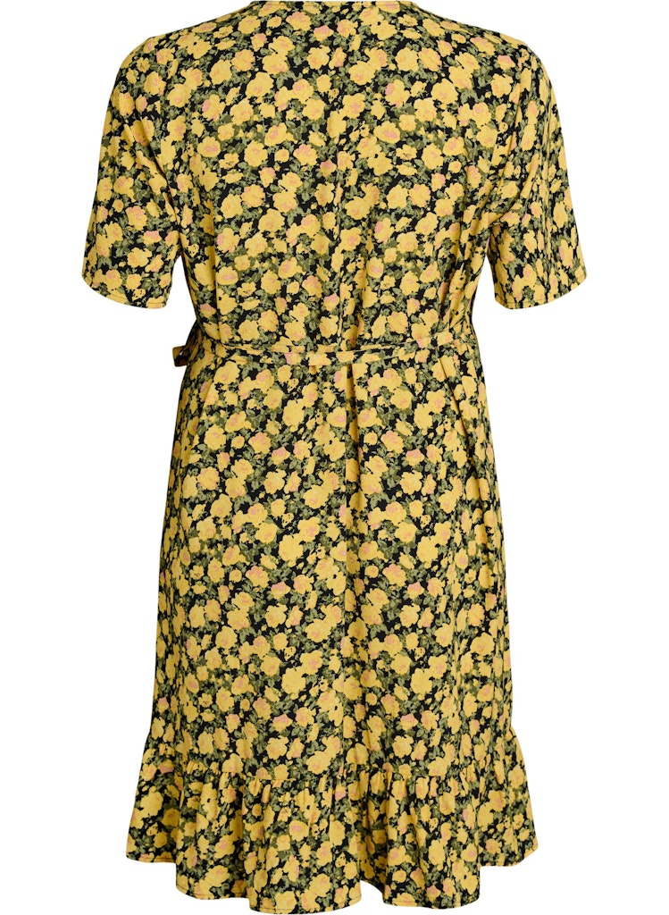Anni Floral Wrap Kjóll