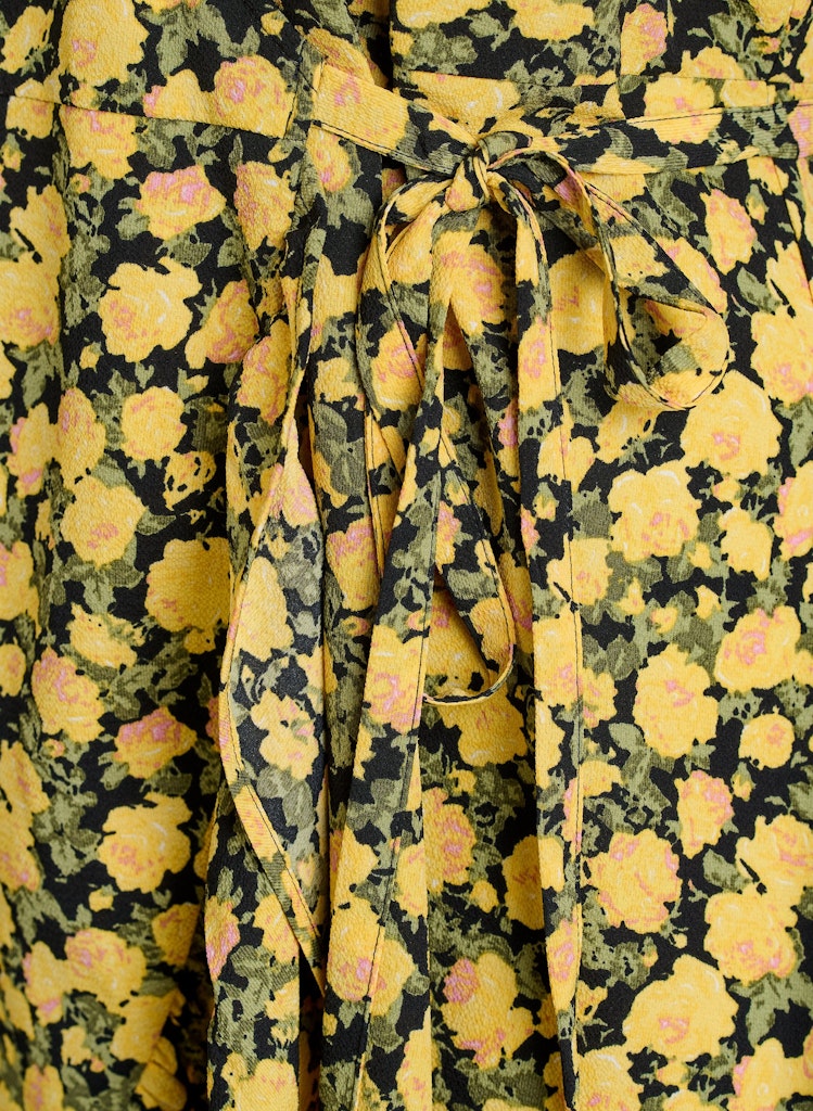 Anni Floral Wrap Kjóll