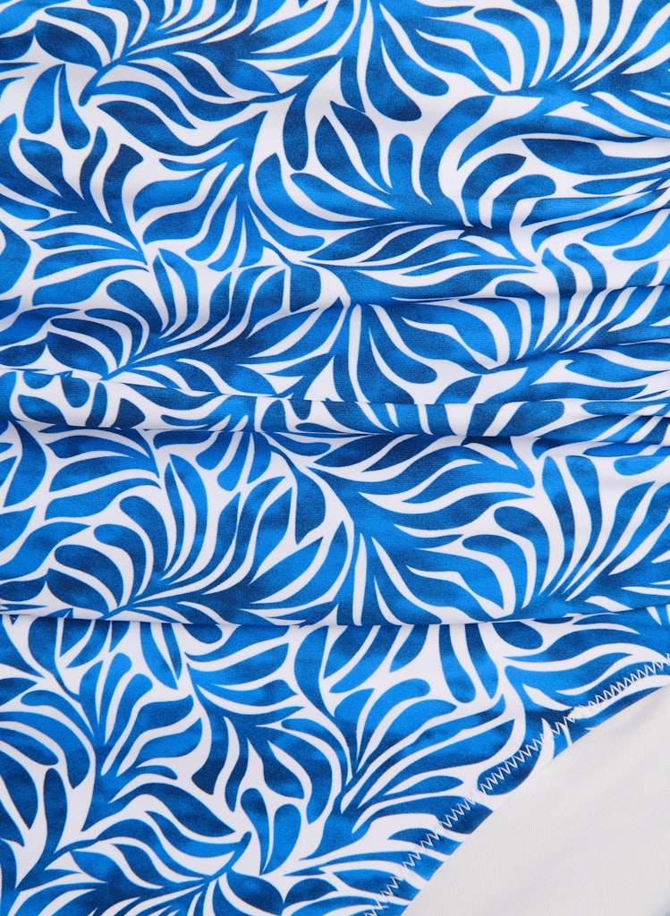 Stella Bikini Buxur - Blue Leaf