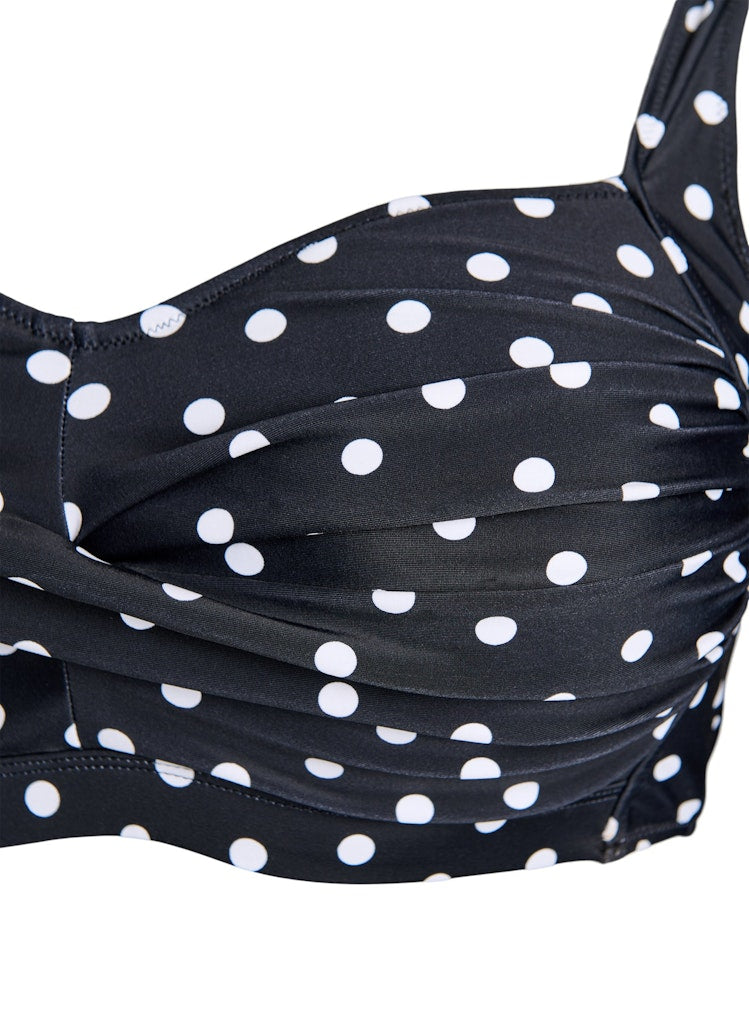 Stella Bikini Toppur - White Dot