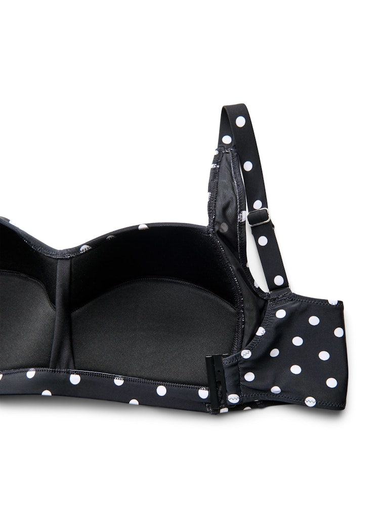 Stella Bikini Toppur - White Dot