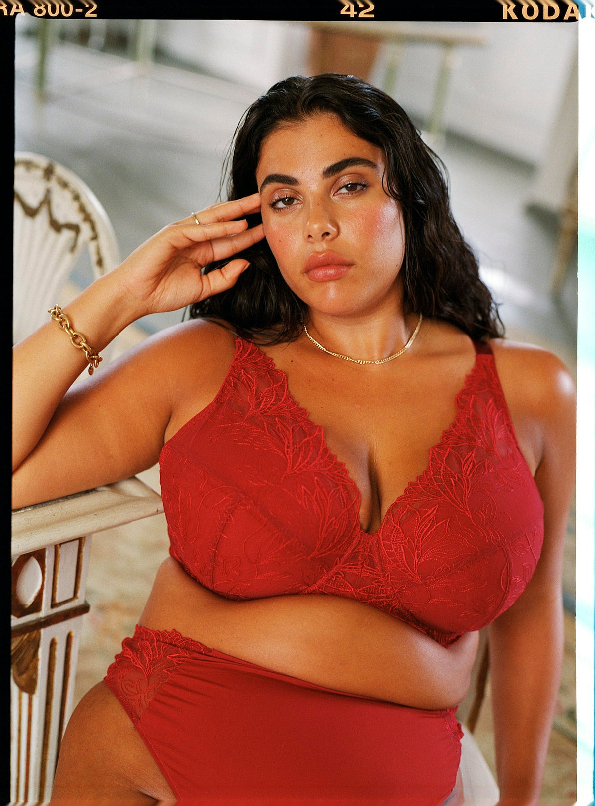 Rauður Emily Brjóstahaldari