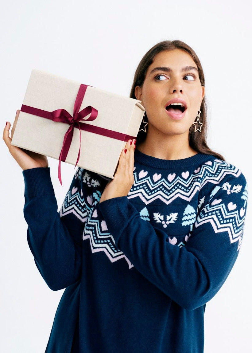 XMAS Heart Jólapeysa