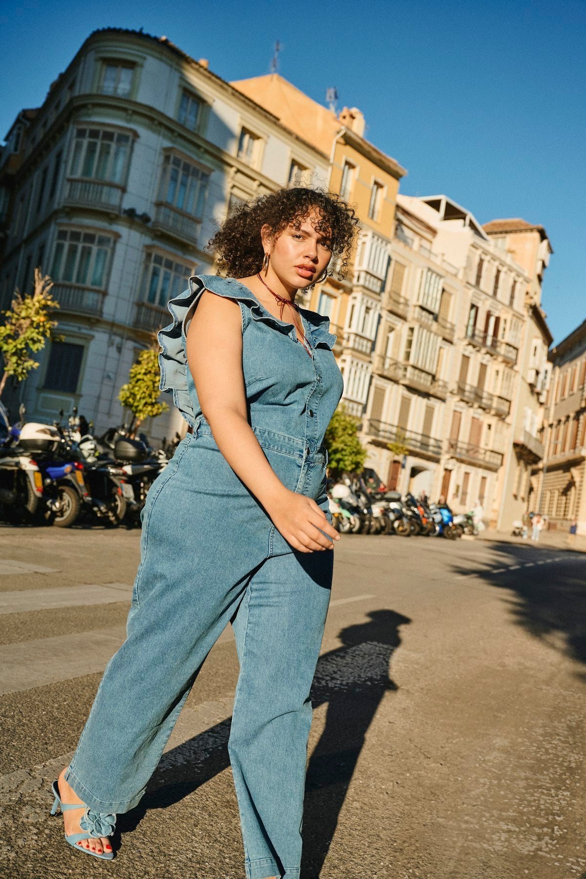 Alva Denim Samfestingur