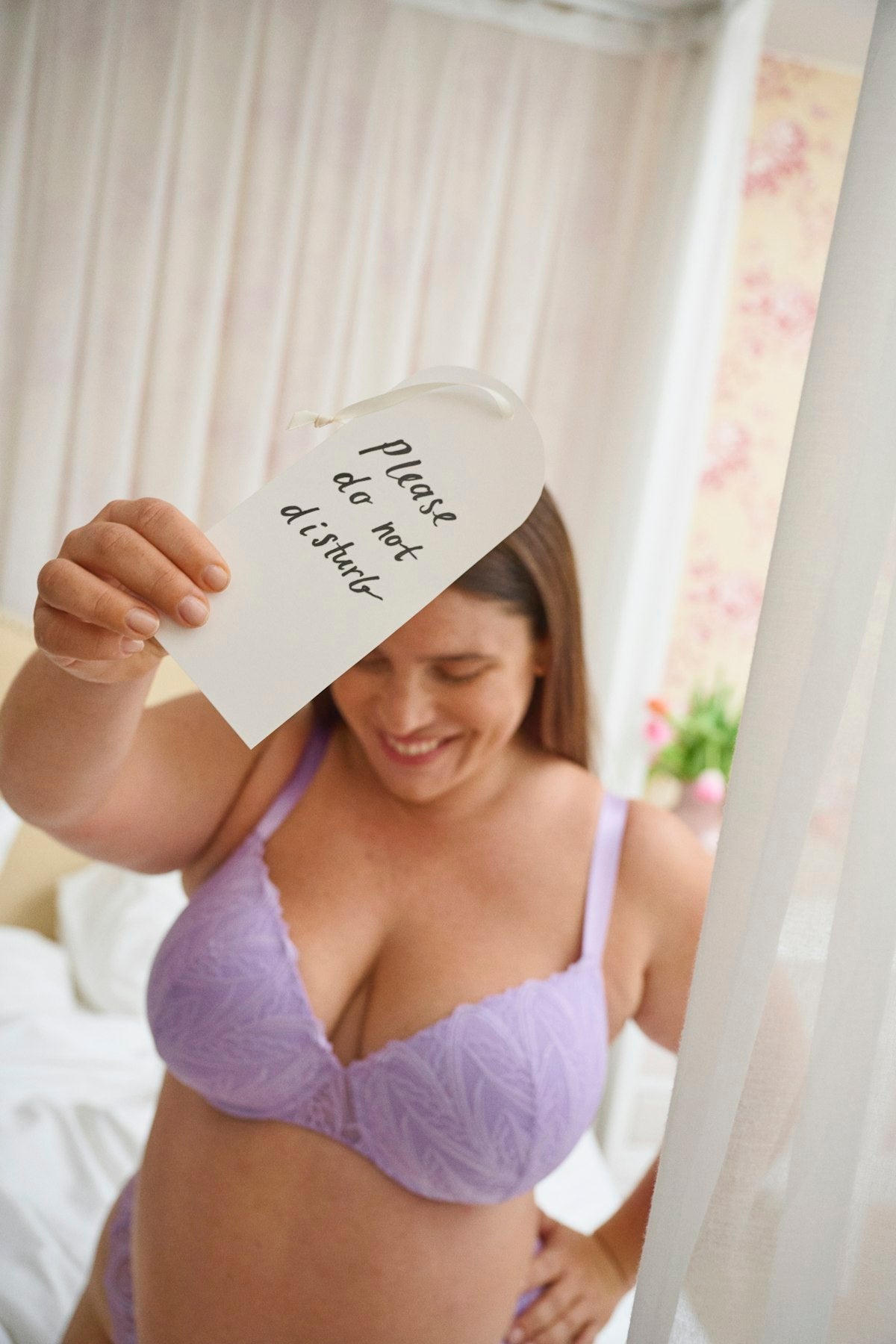 Ycro Brjóstahaldari - Purple Rose