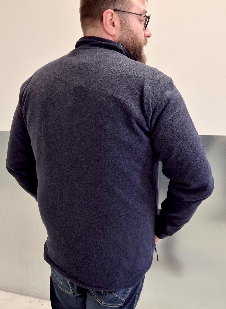 Navy Windstopper Fleecejakki