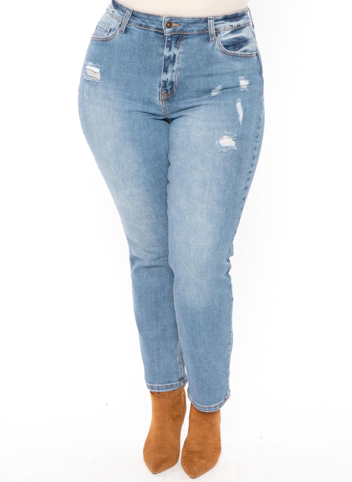 Slim Straight WaxJeans