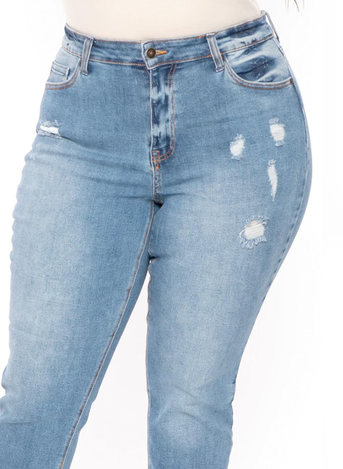 Slim Straight WaxJeans