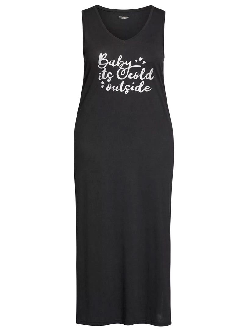 Baby it's cold Náttkjóll