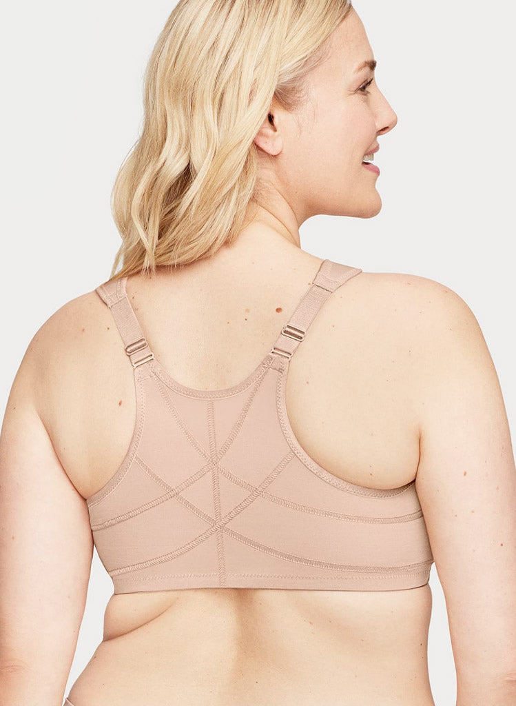 Front Close Back Support Bra