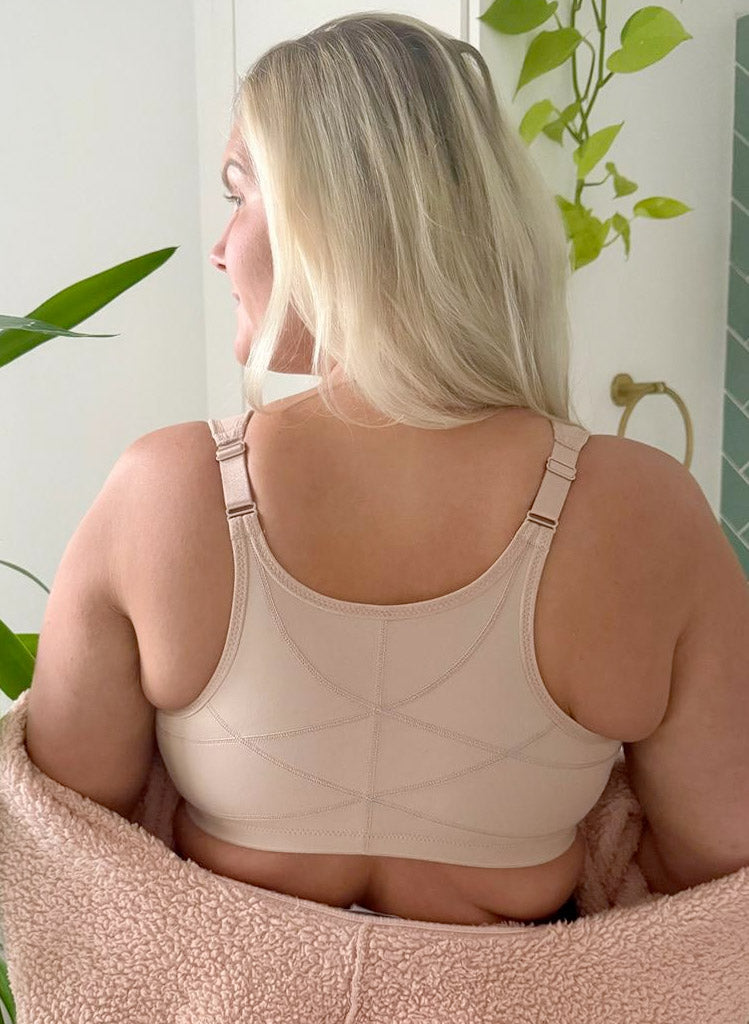 Front Close Back Support Bra