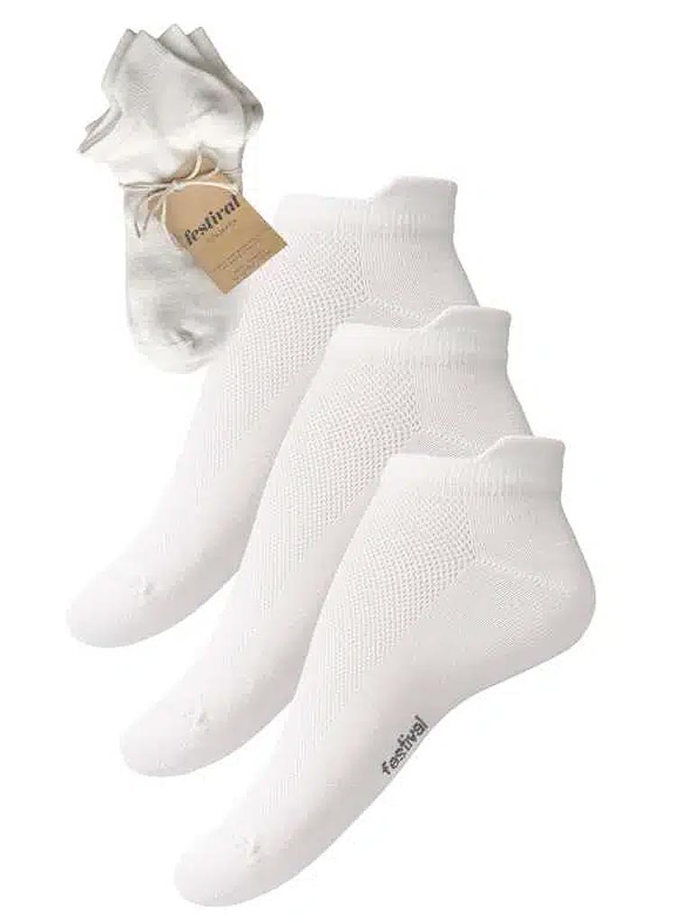 Sneaker Bambus Sokkar - 3 í pakka