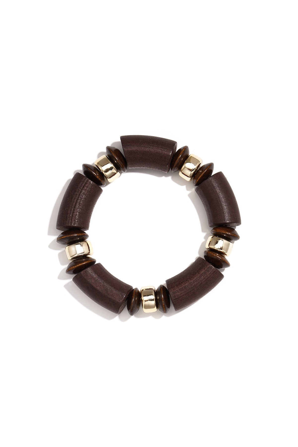 Wood Charm Armband