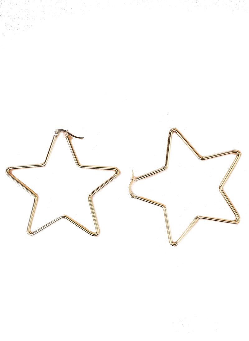 Star Shape Hoops