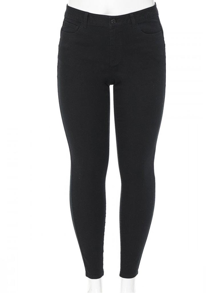 PushUp WaxJeans - Svartar