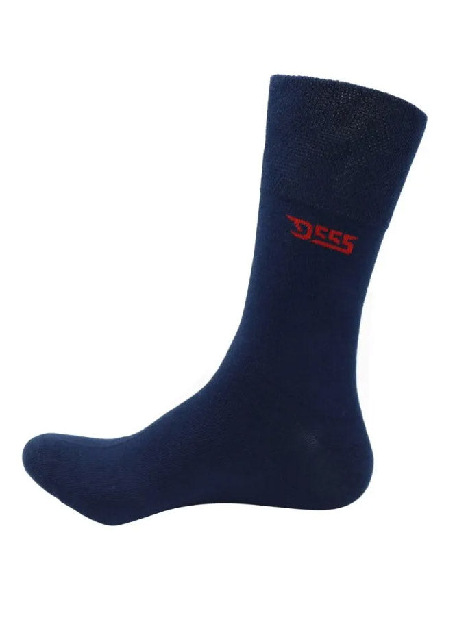 Blue Extra Wide Sokkar - 3 í pakka