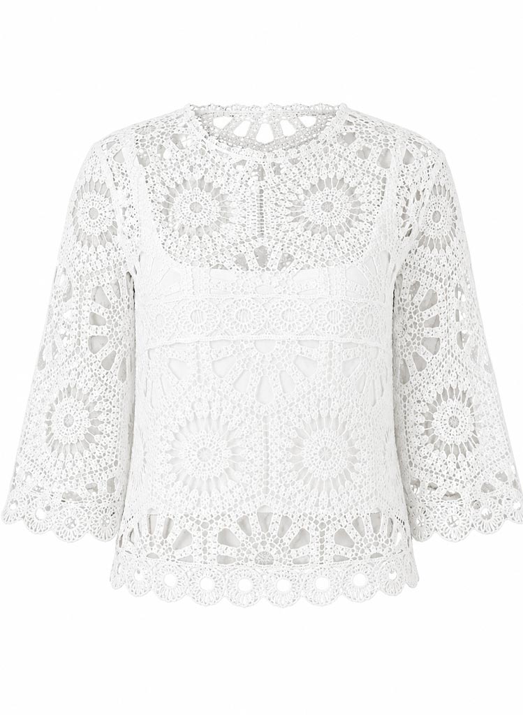 Soleil Cropped Peysa
