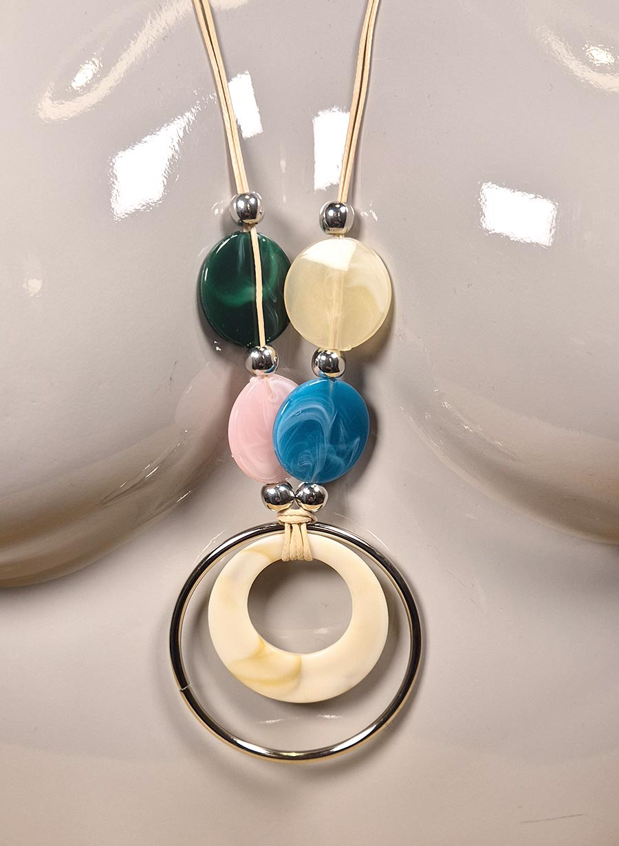 Pastel Stone Hálsmen