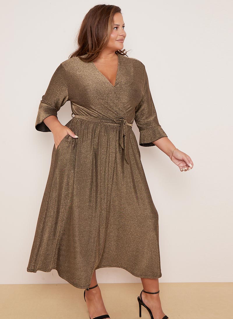 Golden Pocketful Kjóll